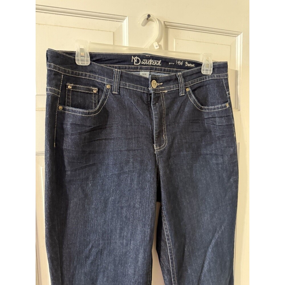 ND New Direction Weekend Bootcut Jeans Women Size 14W